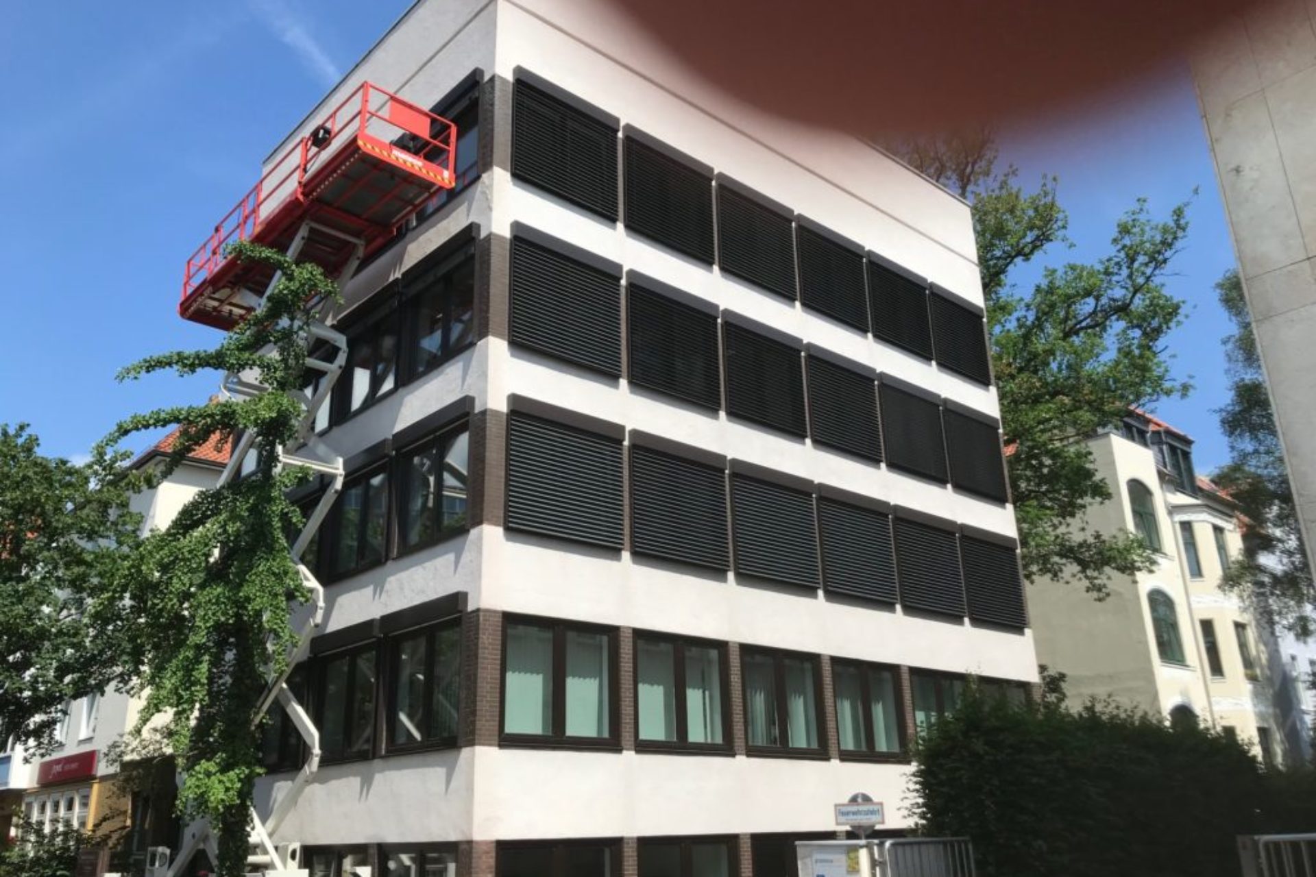 Hannover - Sanierung Bürohaus - im Bau
